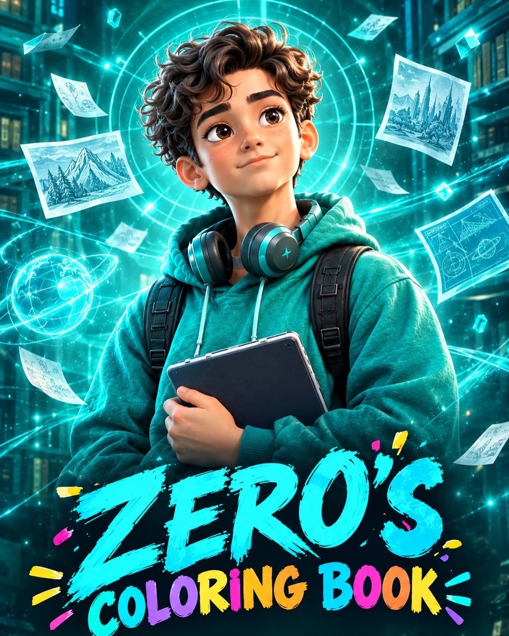 Zero's coloring book cover